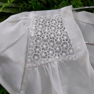 Imported Beautiful White Top