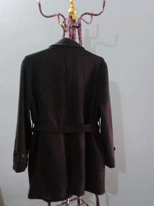 Elegant Brown Trench Coat