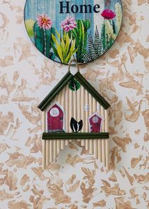 Room Decor Hut Shape Wall Hanging Item