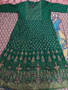 Elegant Green Gown