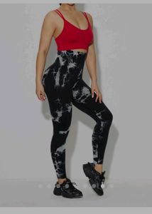 Savana Tie Dye High Waisted Leggings