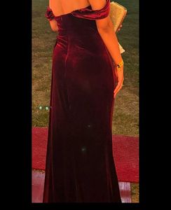 savana elegant velvet  party dress