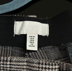 H&amp;M Plaid Trousers