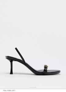 Zara Buckle Heeled Sandals
