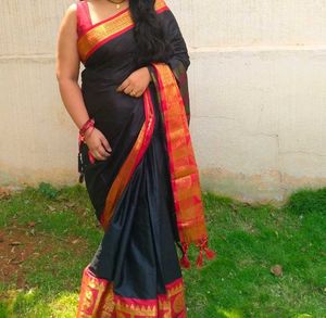 Saree Black Sari