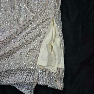 Sequence Front Slit Skirt