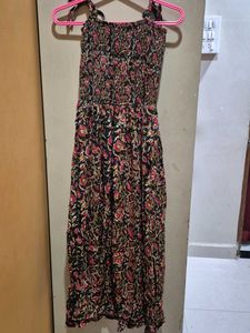 Floral Print Midi Dress