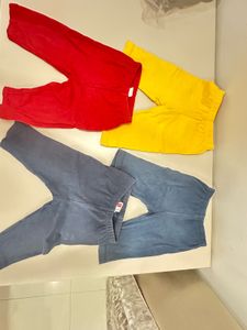 3-6 Months Babyhug Pants Pack Of 4