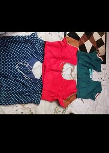 Set of 3 Readymade Blouses