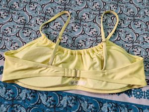 Yellow Bikini Top