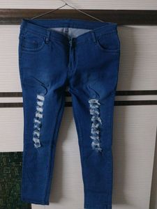 Ribbed Denim For Girl&#39;s