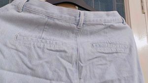 Blue Baggy Denim Jeans