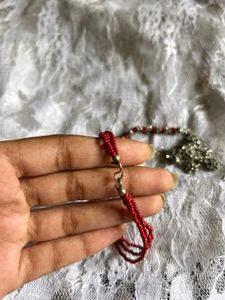 Silver Necklace &amp; Earring Set