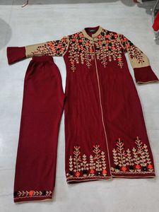 Which Angle Do You Need Pls Woollen Shrug Kurta Se