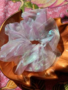 Holographic Scrunchie Set