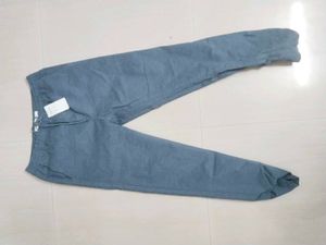 Stylish Blue Casual Pants