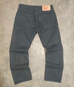 Vintage Levi&#39;s 501 Black Jeans - Button Fly