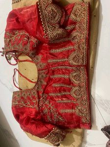 Elegant Sari with Intricate Border