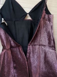 🍓H&amp;M Metallic Mini Dress