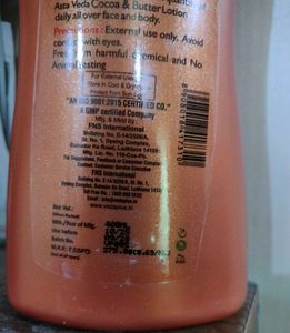 Asta Veda Cocoa Lotion