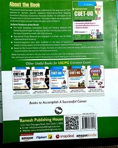 CUET-UG Exam Prep Book