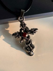Gothic Grunge Snake Necklace 🐍