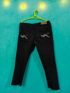 Black Denim Jeans