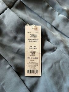Forever New Stylish Blue Belted Trousers