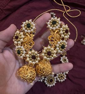 Handmade Maharashtrin Moti Necklace Set