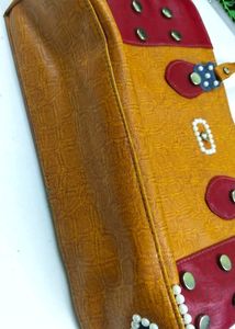 Hand bag pearls Stone large purse unique fancy