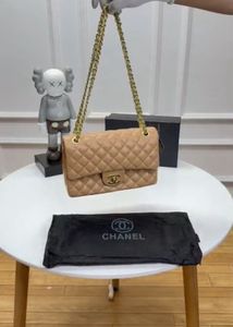 CHANEL LAMBSKIN DOUBLE FLAPSHOULDER BAG
