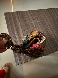 Embroidered Clutch