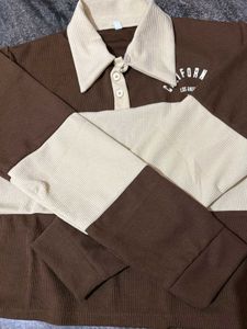 Korean Style T-shirt Crop Top