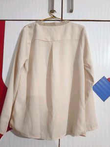 Women Cream Top