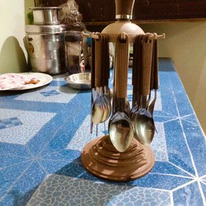 Vintage Spoon &amp; Fork Carousel