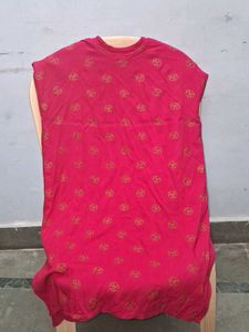 Red Printed Top ❤️