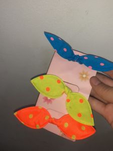 Cute Polka Dot Hair Clips