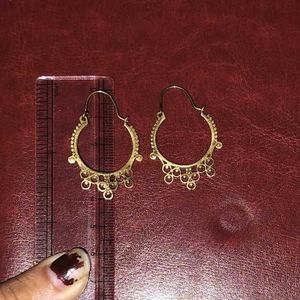 Brass Tribal Earring
