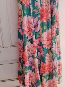 Floral Maxi Dress, Anarkali Gown