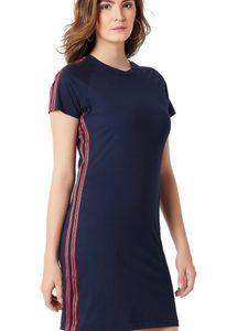 Miss Chase Blue T-shirt Dress