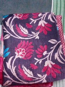 Floral Print Saree