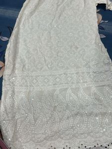 White Embroidered kurta