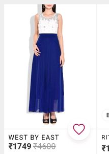 Imported Crochet Work Dress