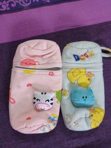 Baby Bottle Covers (Set of 2)