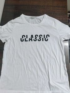 Classic White Graphic Tee