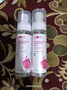 Plum Rose Water Toner