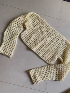 🧶 Crochet Crop Top - Boho Chic