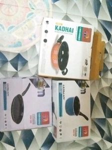 Non Stick Three Piece Bartan