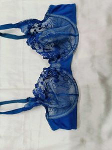 🇳🇿💫💗French Elegant Blue Net Bra
