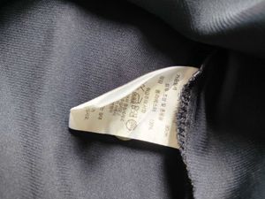 Navy Long Black Satin Shirt